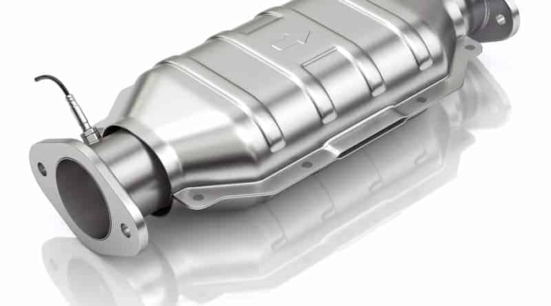 Typical Car Catalytic Converter
