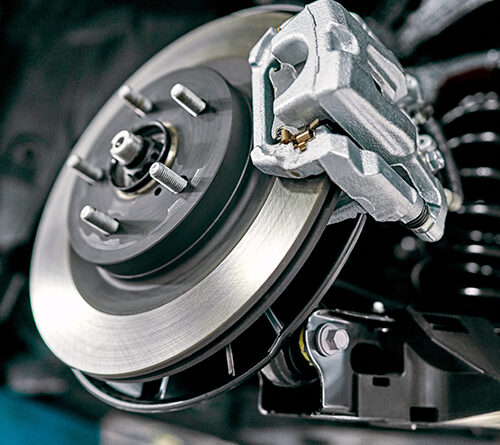 New brake pads and discs help to sell your car fast online.