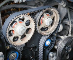 Timing belt replacement every 100,000 miles.