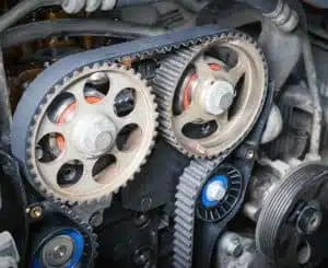 Timing belt replacement every 100,000 miles.