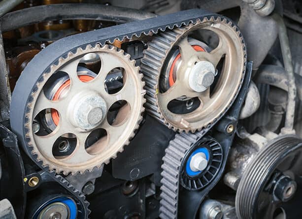 Timing belt replacement every 100,000 miles.